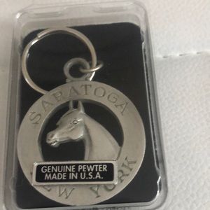 Keychain genuine pewter